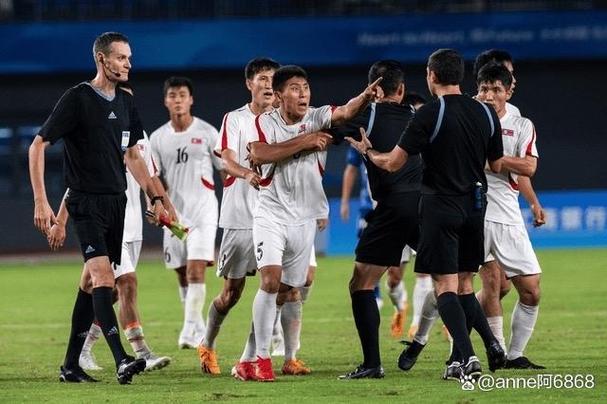 亚运男足日本vs朝鲜进球