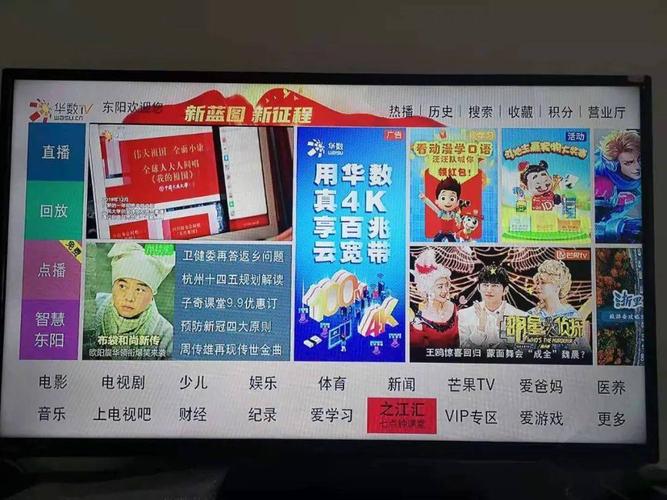 华数tv的广东体育直播