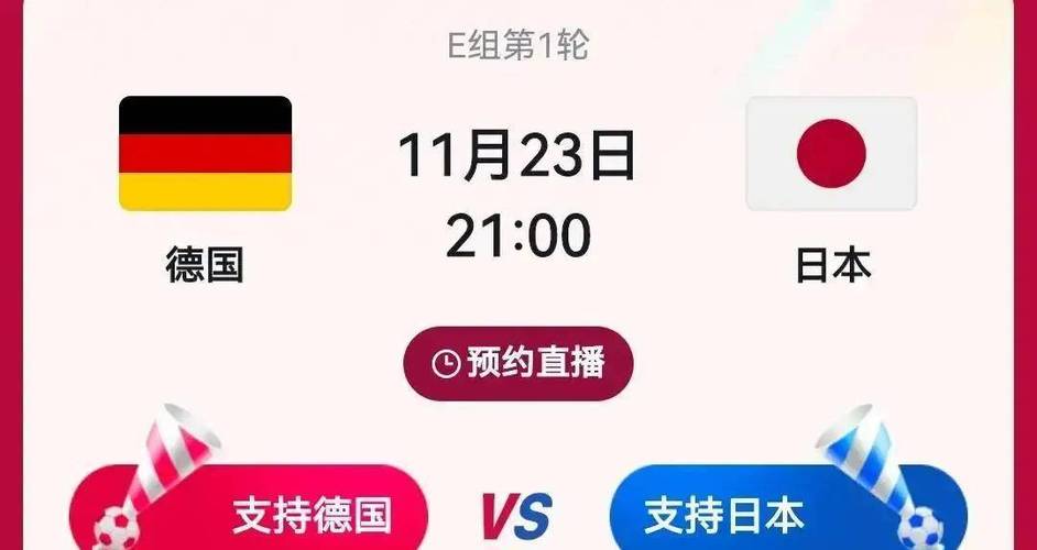 日本vs德国赛后预测