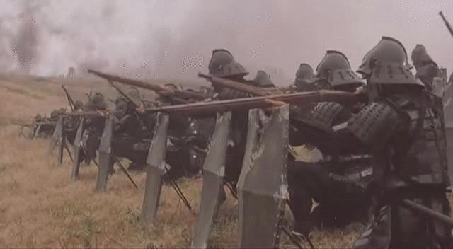 火绳枪兵vs日本重装骑兵
