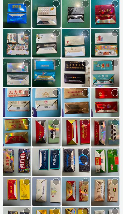 中国烟盒vs国外烟盒的相关图片