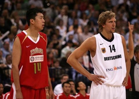 中国男篮vs德国男篮2015的相关图片