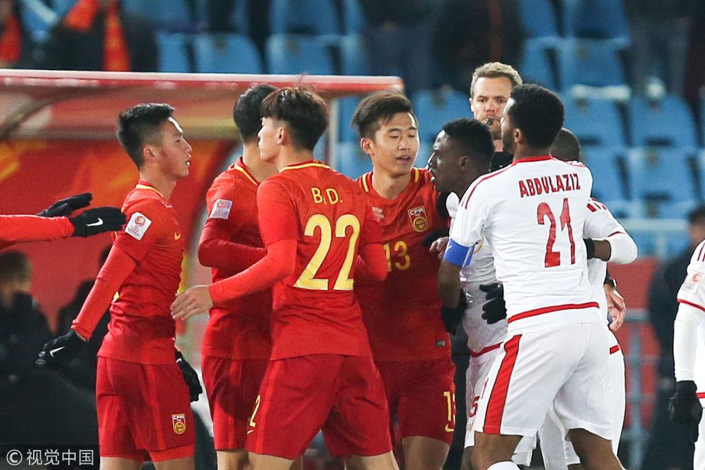 亚洲杯男足中国vs的相关图片