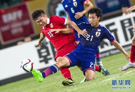 国足东亚杯日本vs韩国的相关图片