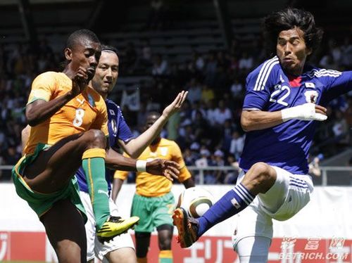 国际友谊赛日本vs科特迪瓦的相关图片