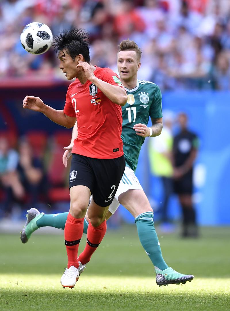 德国vs韩国任意球比赛的相关图片