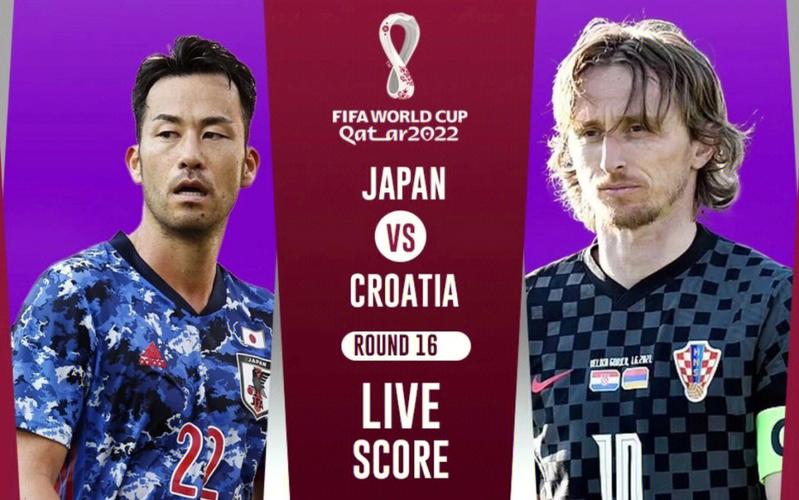 日本vs克罗地亚两场比分的相关图片