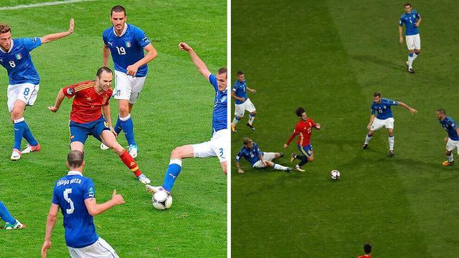 西班牙vs日本中犯规的球员的相关图片